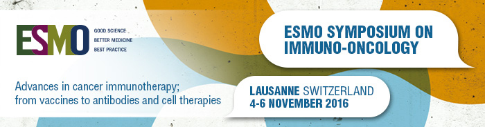 ESMO Immuno Oncology 2016