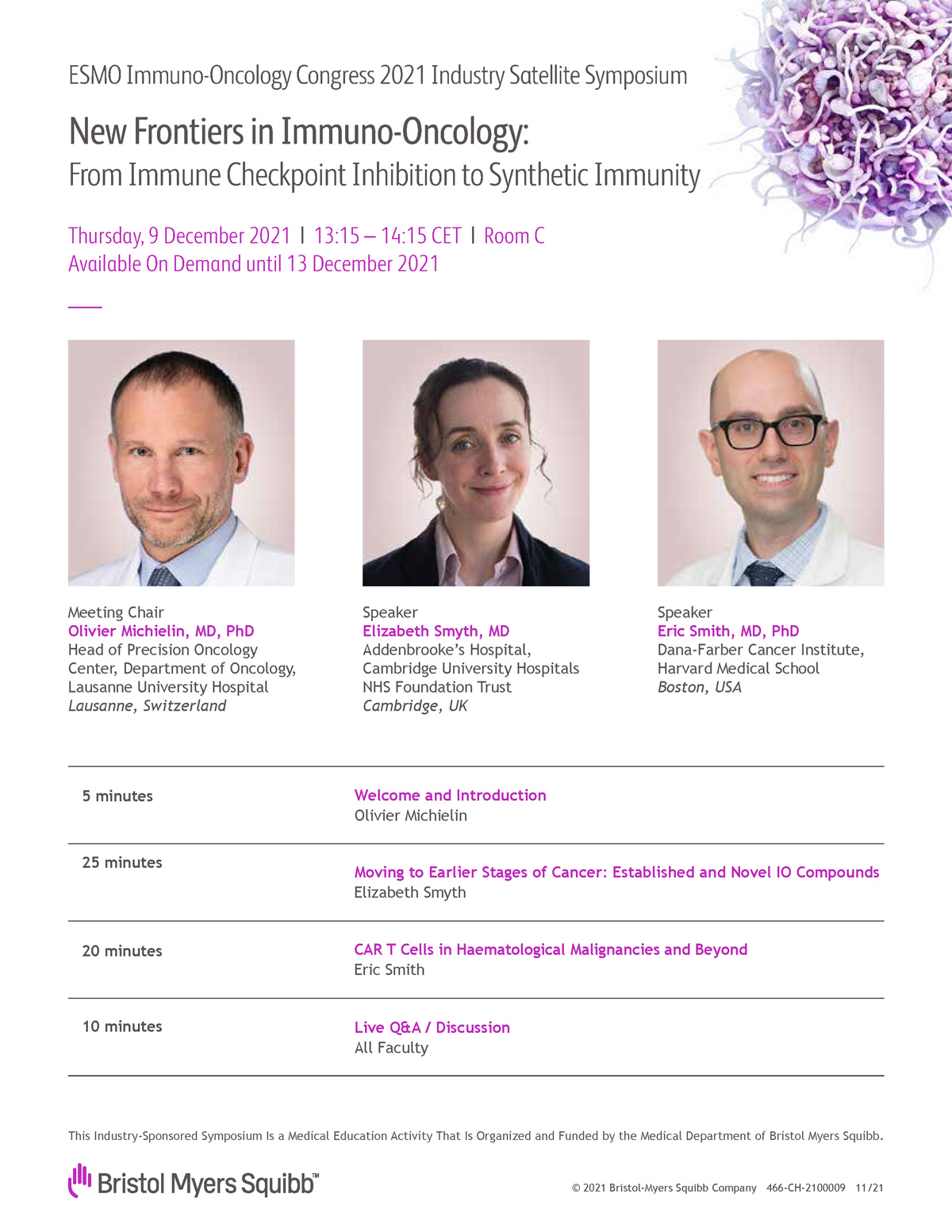 Industry Sponsored Satellite Symposia ESMO