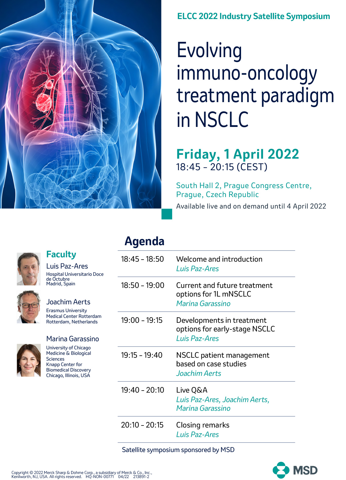 Industry Sponsored Satellite Symposia ESMO