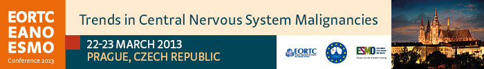 EORTC-EANO-ESMO 2013 banner