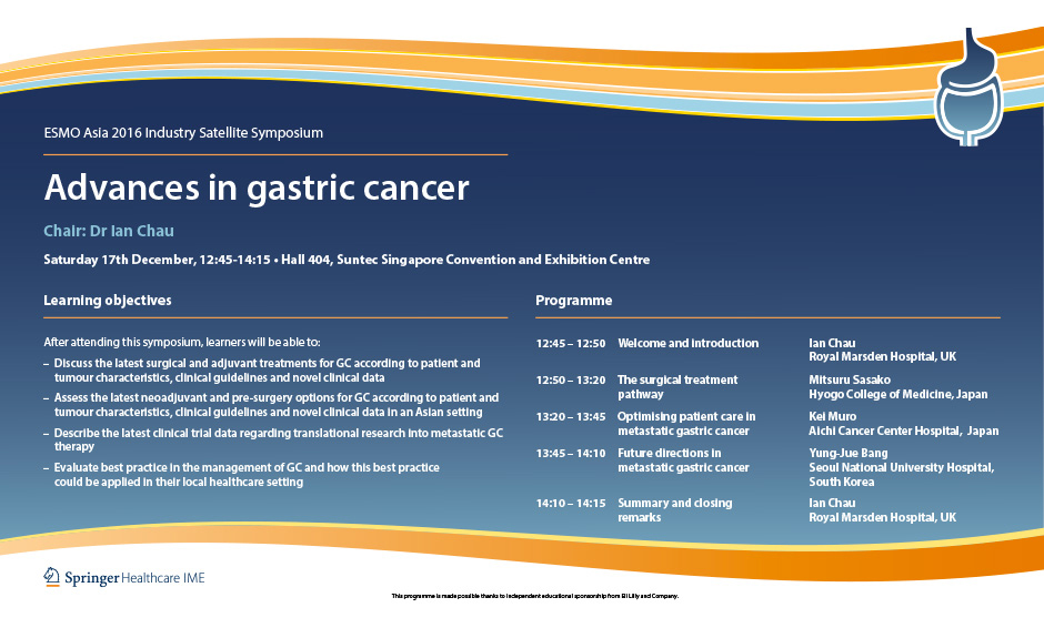 Gastric cancer esmo 2021