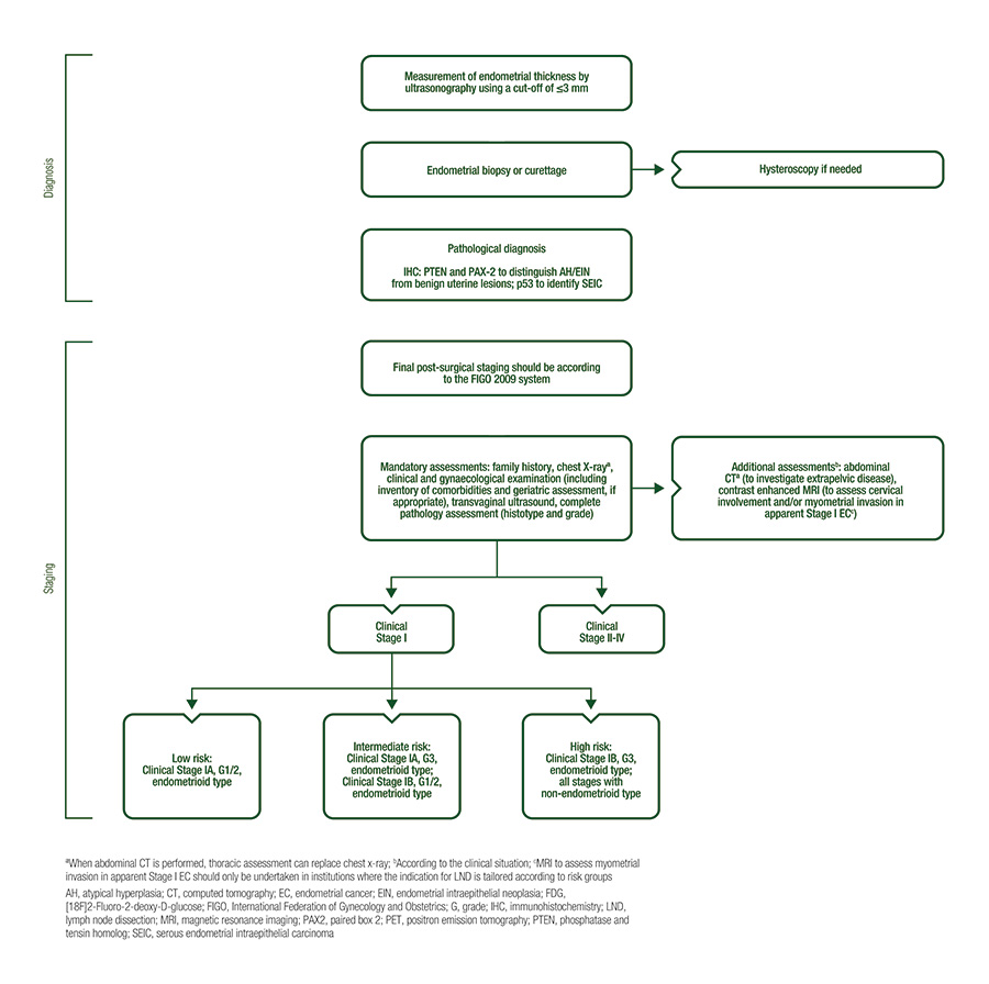 endometrial cancer nice guidelines)